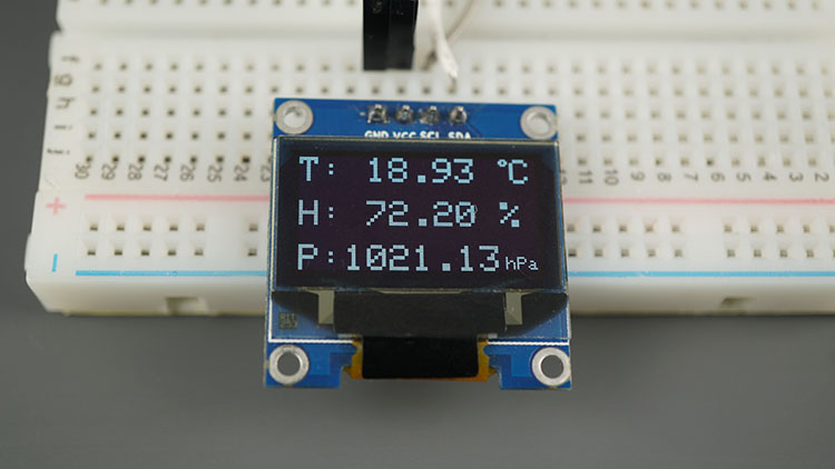 ESP32 Client Server Communication example data exchange for sensor readigns