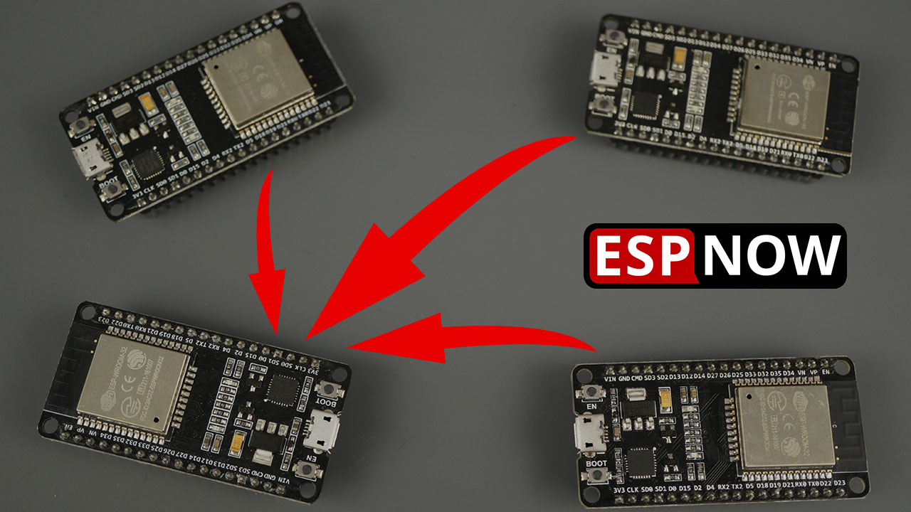 ESP-NOW with ESP32: Receive Data from Multiple Boards many-to-one