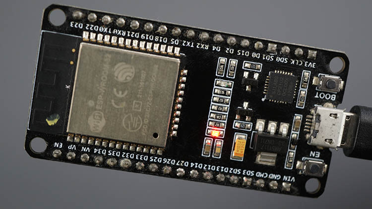ESP32 board Built in LED turned off LOW