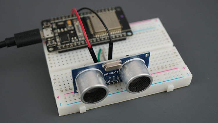 ESP32 Board HC-SR04 Ultrasonic Sensor Module Arduino Demonstration