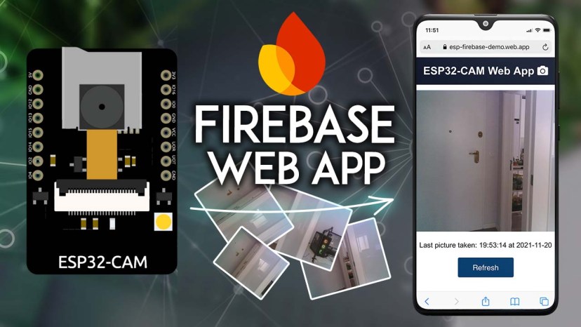 ESP32-CAM Display Pictures in Firebase Web App