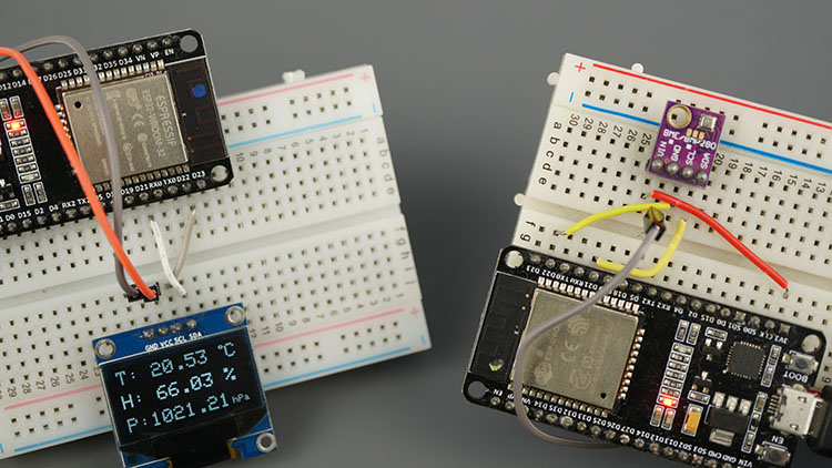 Parts required for ESP32 Client-Server Communication