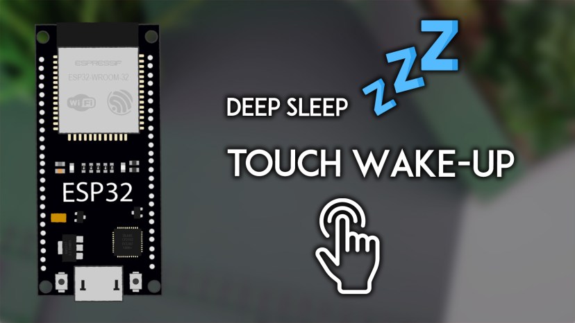 ESP32 Touch Wake Up from Deep Sleep
