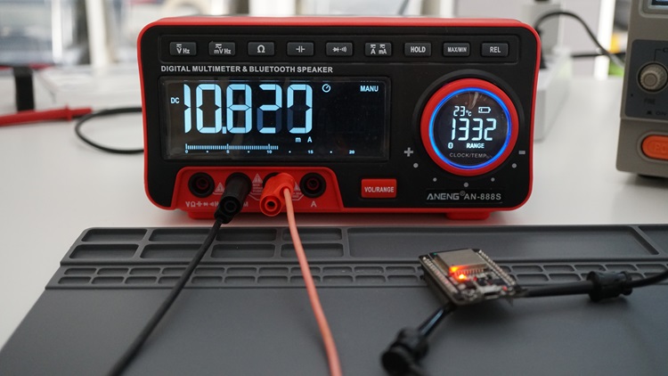ESP32 DOIT Board - Power Consumption in Deep Sleep Mode