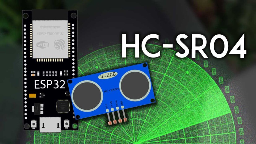 ESP32 with HC-SR04 Ultrasonic Sensor Module with Arduino IDE