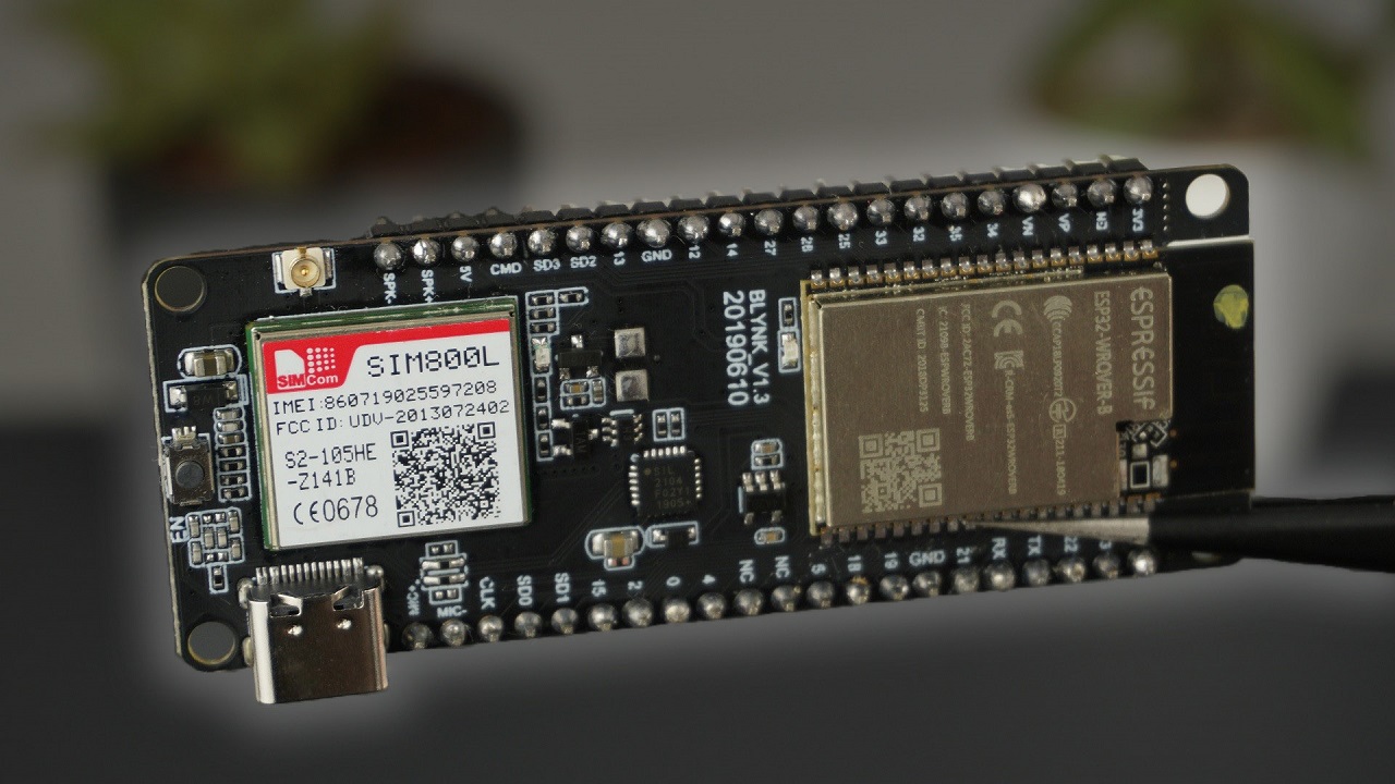TTGO T-Call ESP32 SIM800L: Publish Data to Cloud without Wi-Fi