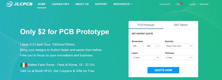 JLCPCB how to order PCBs
