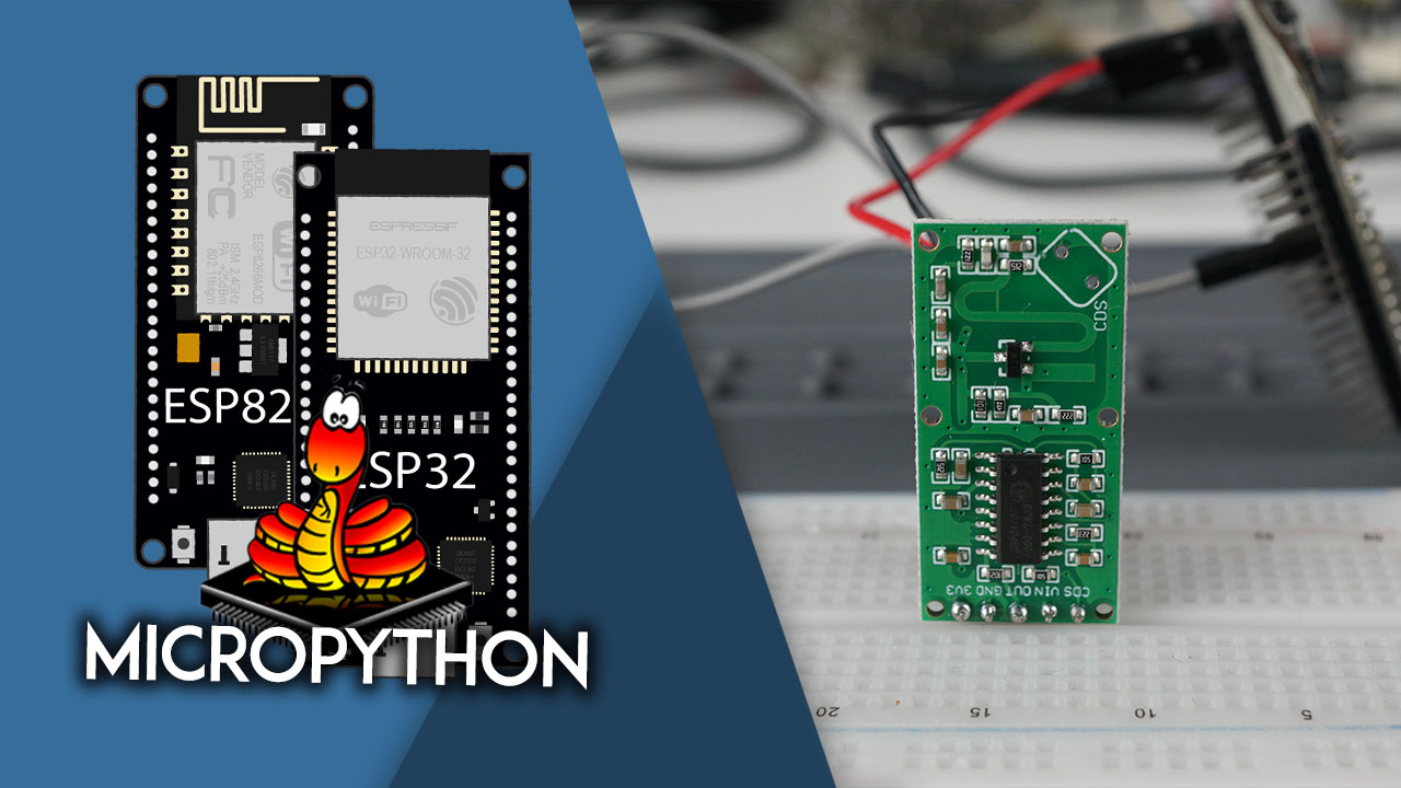 MicroPython RCWL-0516 Microwave Radar Sensor Detect Motion with ESP32 and ESP8266 NodeMCU