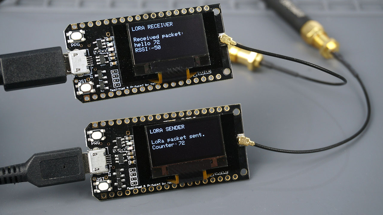 TTGO LoRa32 OLED SX1276 Board: Getting Started with Arduino IDE
