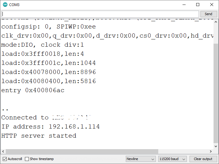 AsyncElegantOTA Get ESP IP Address Serial Monitor