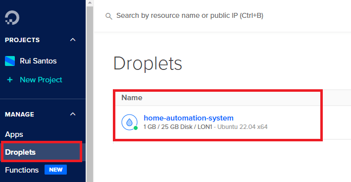 Digital Ocean VPN Linux Ubuntu Server Access Droplets