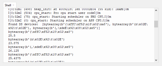 Multiple DS18B20 Temperature readings MicroPython with ESP32 and ESP8266