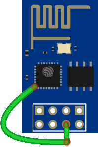 ESP8266 ESP-01 Enable Timer Wake Up GPIO 16 to RST